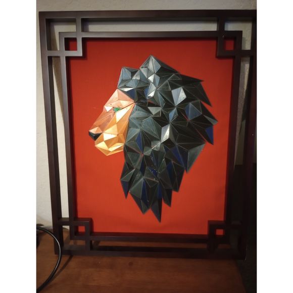 DGEmily Lion Wall Art V2 | Large-Scale Wall Decor | Custom Sizes!! - Picture 7 of 13